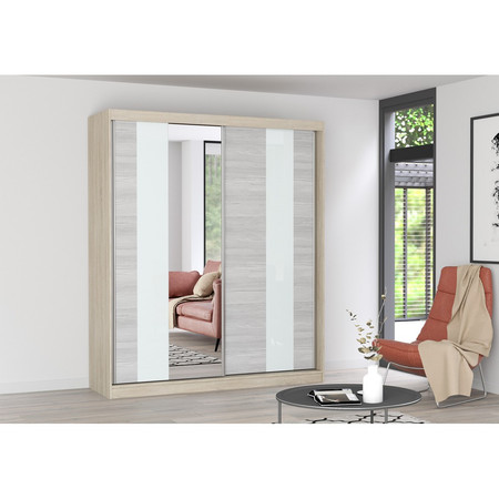Skříň Multi 32 183x61 cm - dub sonoma Idzczakmeble