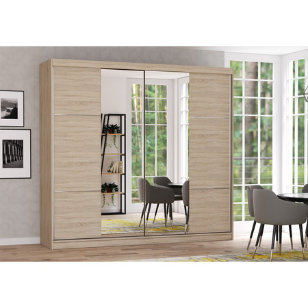 Skříň Multi 36 233x61 cm - dub sonoma Idzczakmeble