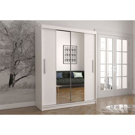 Skříň Vista 01 150x61 cm - bílá Idzczakmeble