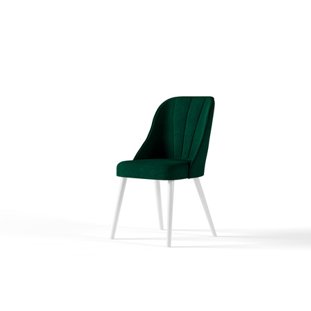 Židle Skandinavská Bílá Zelená Alpimeble