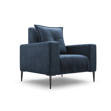 Křeslo Rino Modrá ID NÁBYTEK