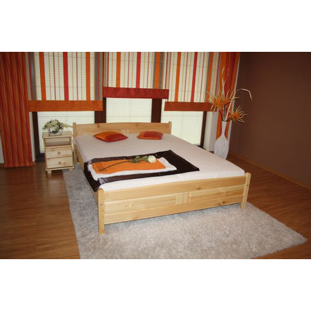 Postel JOANNA 140x200 cm borovice Borovice Maxi-Drew