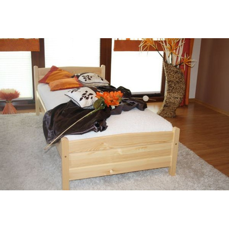 Postel JOANNA 80x200 cm borovice Dub Maxi-Drew