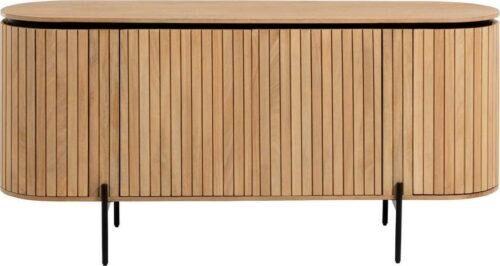 Světle hnědá komoda s dvířky Kave Home Licia