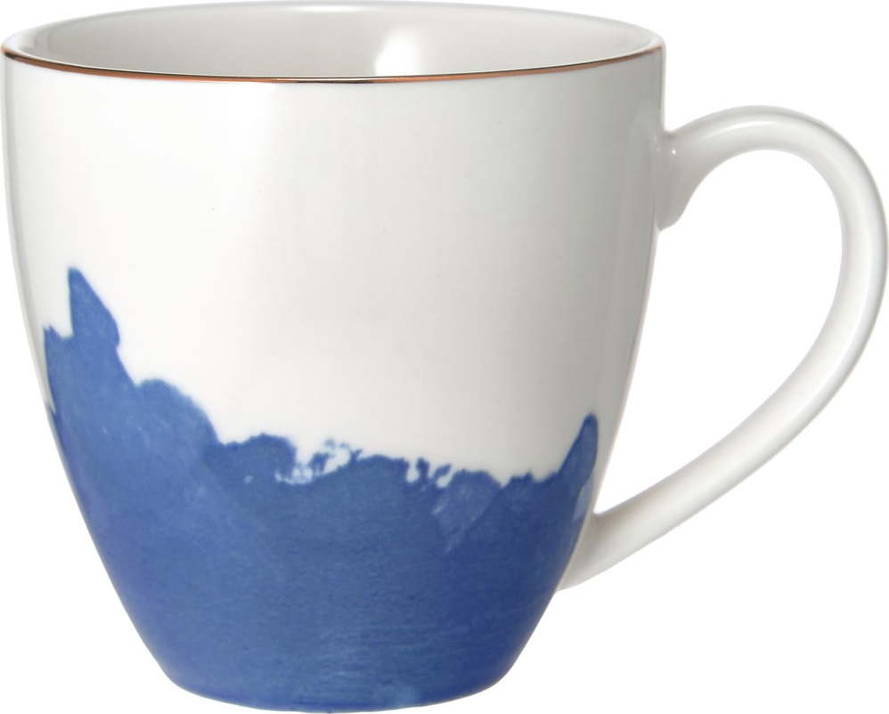 Sada 2 modro-bílých porcelánových kávových šálků Westwing Collection Rosie Westwing Collection