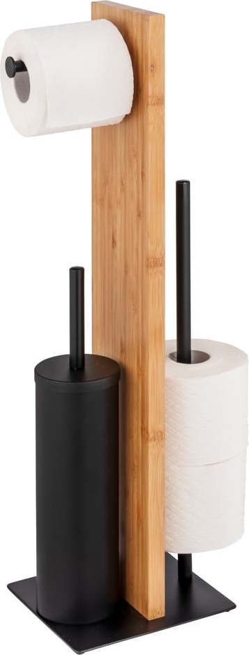 Stojan na toaletní papír s WC kartáčem Wenko Lesina WENKO