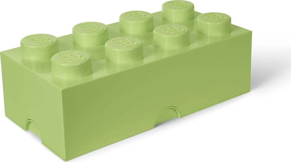 Světle zelený úložný box LEGO® LEGO