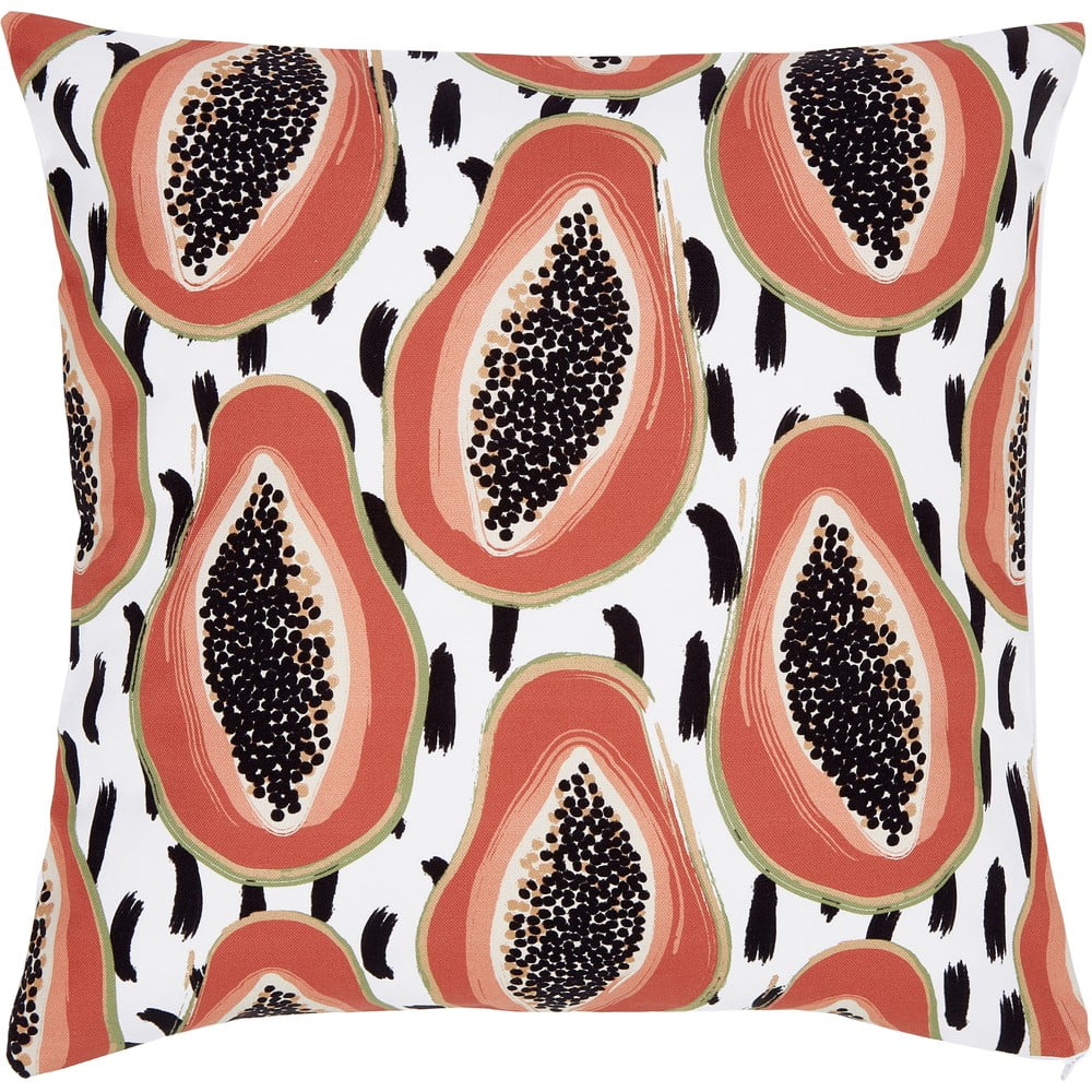 Bavlněný dekorativní povlak na polštář Westwing Collection Papaya