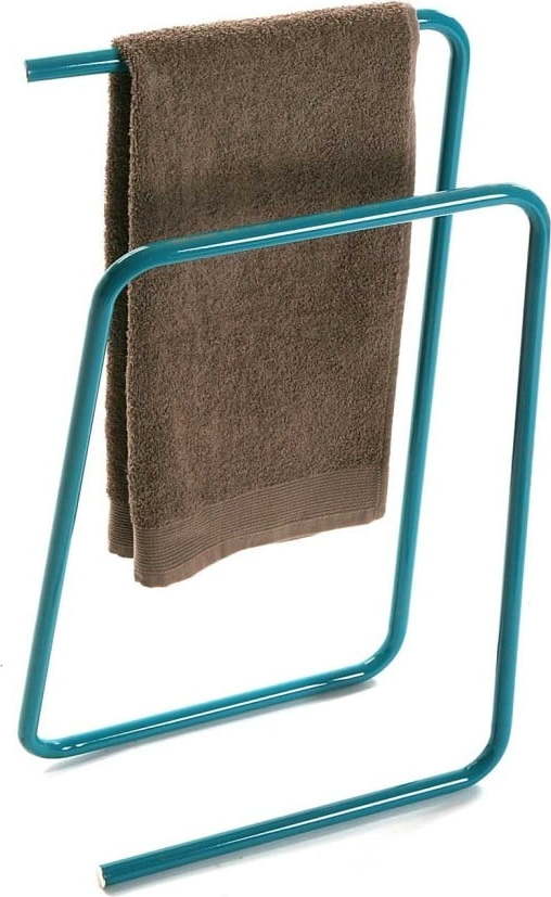 Zelený kovový stojan na ručníky Versa VERSA