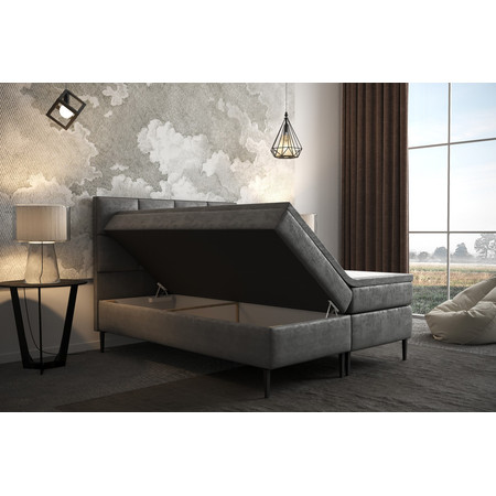 Čalouněná postel Aspen 120x200 cm Fialová KOLA