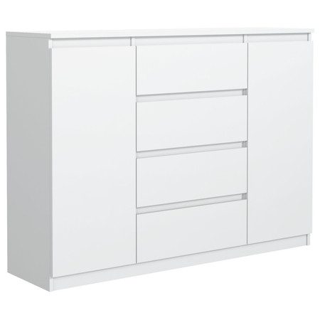 Komoda 2D4S 120 cm M402 - bílá Signal-nabytek