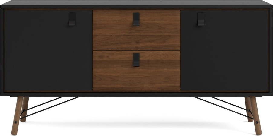 Černá komoda Tvilum Ry