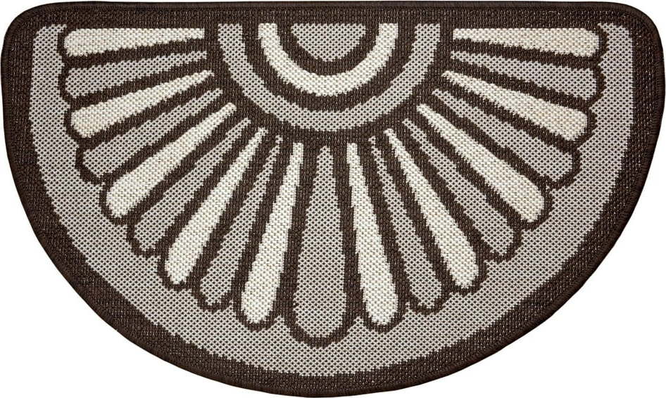 Hnědá rohožka Hanse Home Weave Ornamento