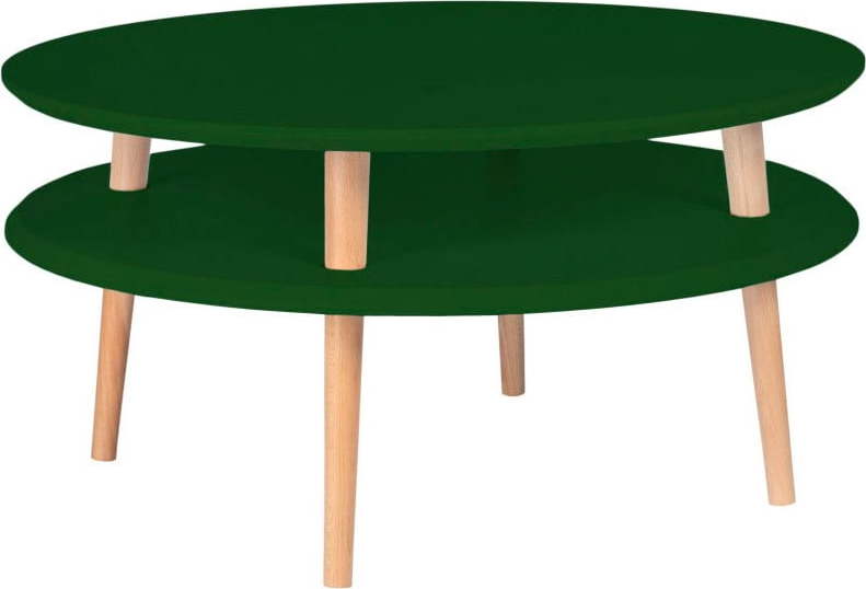 Tmavě zelený konferenční stolek Ragaba Ufo