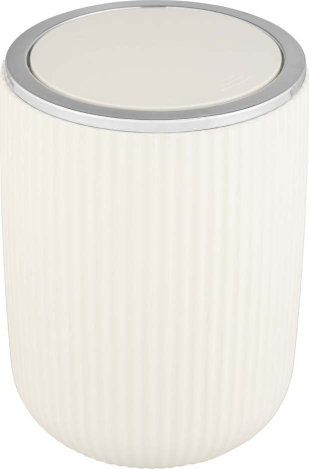Krémově bílý odpadkový koš Wenko Agropoli