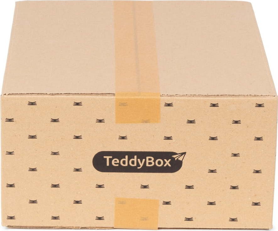 Sada 3 béžových úložných boxů Compactor Teddy