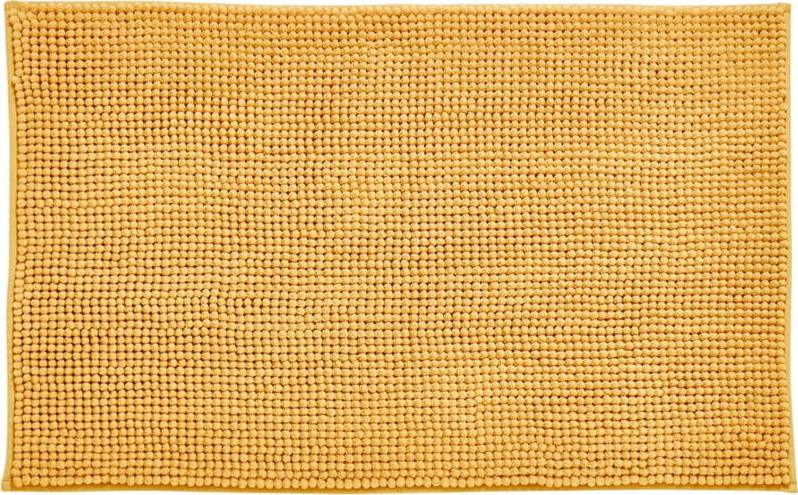 Žlutá koupelnová předložka 80x50 cm Bobble - Catherine Lansfield Catherine Lansfield