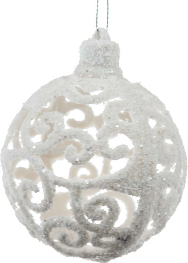 Stříbrná závěsná vánoční dekorace Dakls Dakls
