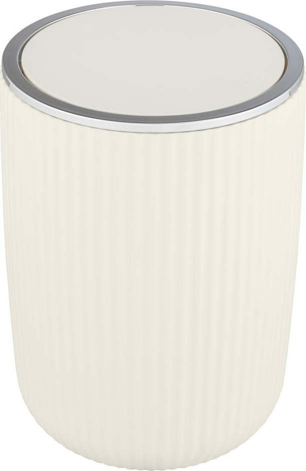 Krémově bílý odpadkový koš Wenko Agropoli