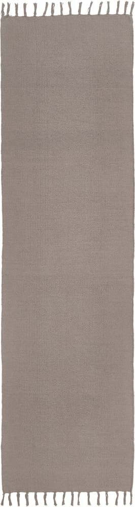 Šedý koberec běhoun 250x70 cm Agneta - Westwing Collection Westwing Collection