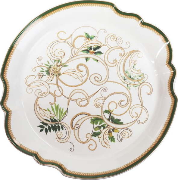 Bílý porcelánový talíř ø 33 cm Vassoio - Brandani Brandani