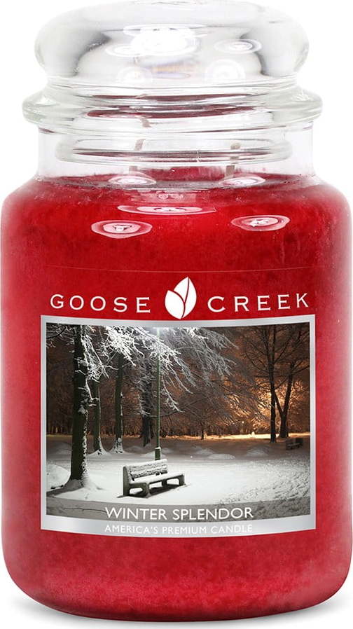 Vonná svíčka ve skleněné dóze Goose Creek Krásy Zimy