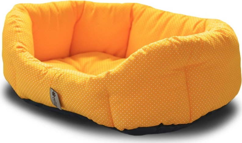 Žlutý bavlněný pelíšek 50x40 cm Sunny - Petsy Petsy