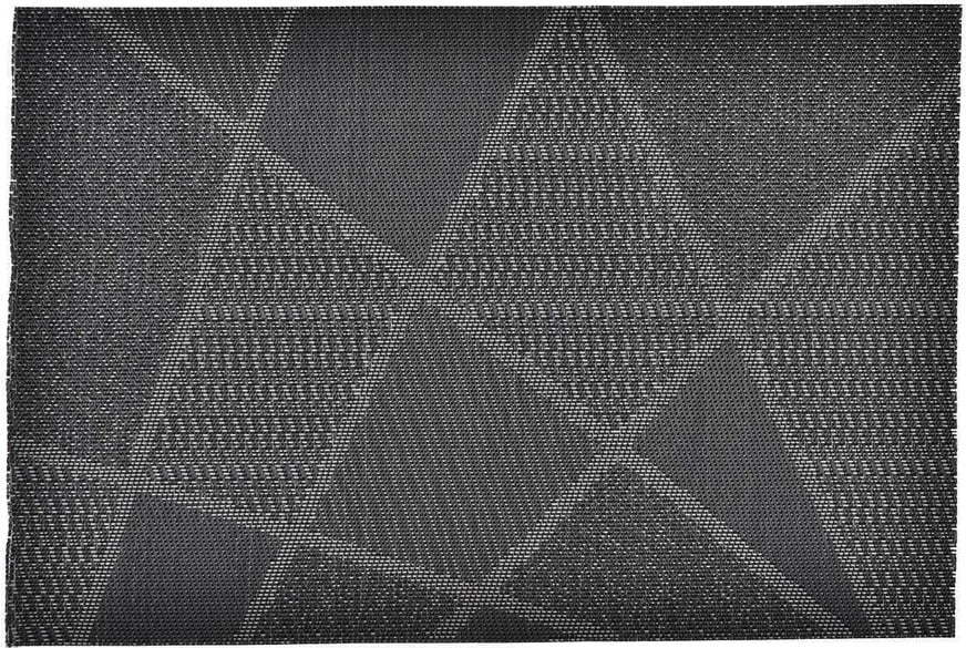 Tmavě šedé látkové prostírání 2 ks 30x45 cm Evita - JAHU collections JAHU collections