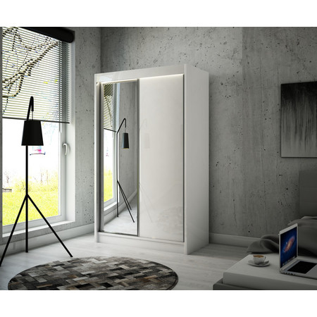 Kvalitní Šatní Skříň Velis 250 cm Dub Sonoma Černá Furniture