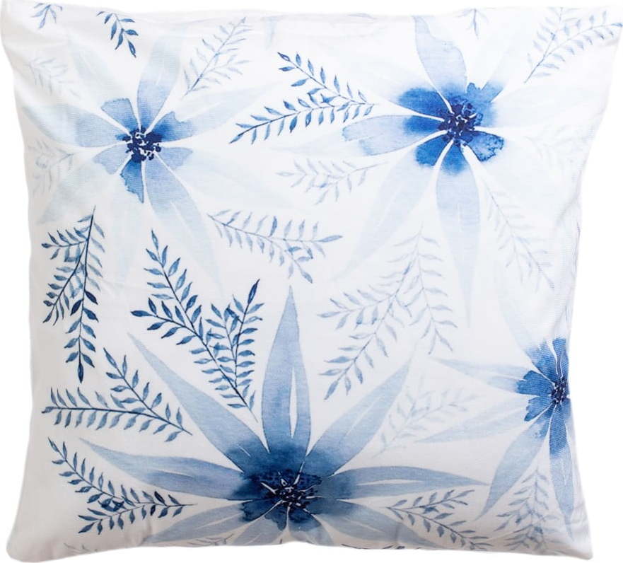 Modro-bílý dekorační polštář 45x45 cm - JAHU collections JAHU collections