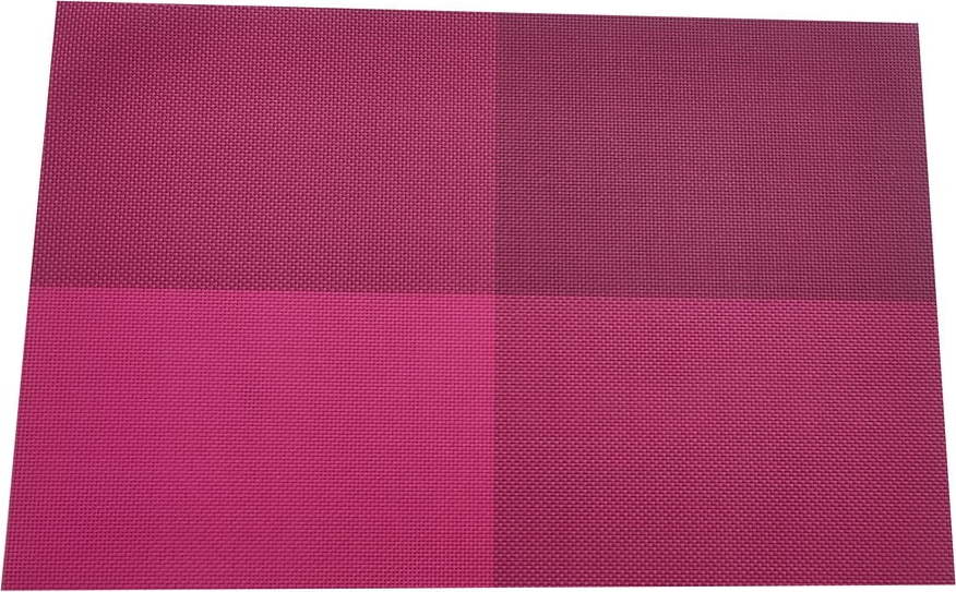 Růžové látkové prostírání 2 ks 30x45 cm Chess - JAHU collections JAHU collections