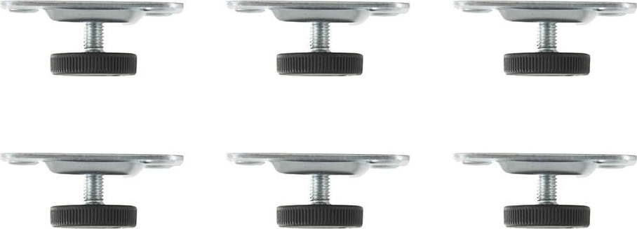 Černé kovové náhradní nožičky 6 ks Mistral & Edge by Hammel - Hammel Furniture Hammel Furniture