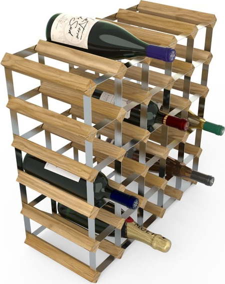 Dřevěný stojan na víno na 30 lahví - RTA Rta