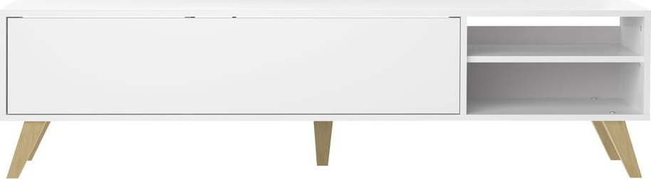 Bílý TV stolek 165x43 cm Prism - TemaHome France TemaHome France
