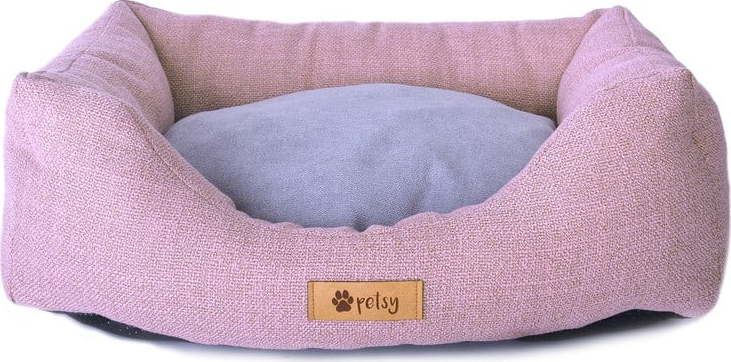 Růžový pelíšek 65x50 cm Connie - Petsy Petsy