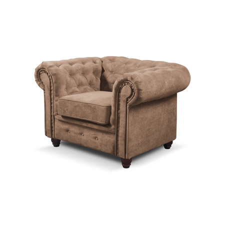 Křeslo Infinity Chesterfield Béžová BOLIVAR