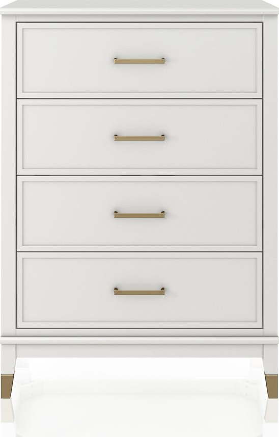 Bílá komoda CosmoLiving by Cosmopolitan Westerleigh