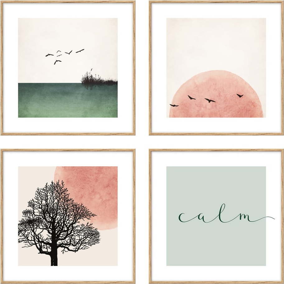 Plakát 30x30 cm Calm - knor knor