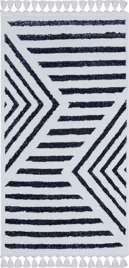 Bílo-modrý pratelný koberec 230x160 cm - Vitaus Vitaus