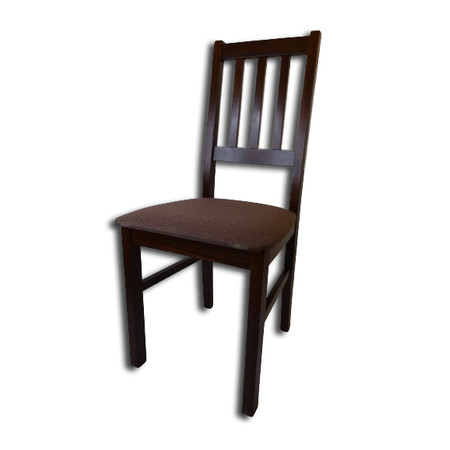 Jídelní židle BOSS 4 - ořech + tkanina 6 MIX-DREW