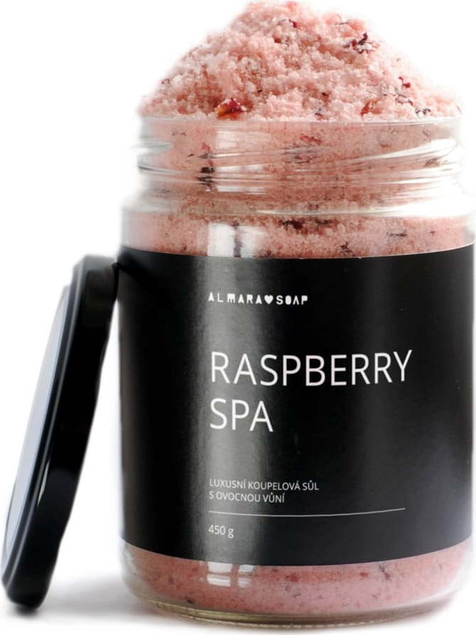 Sůl do koupele s vůní jahody Raspberry Spa - Almara Soap Almara Soap
