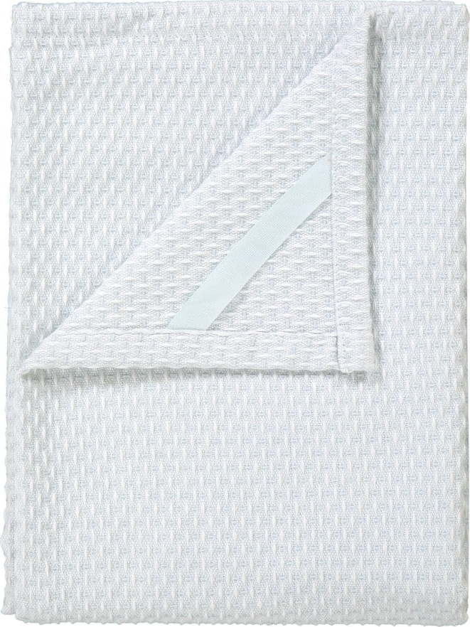 Sada 2 bílých bavlněných utěrek na nádobí Blomus Pattern