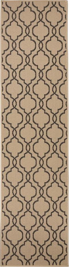 Béžový venkovní koberec běhoun 230x66 cm Milan - Flair Rugs Flair Rugs