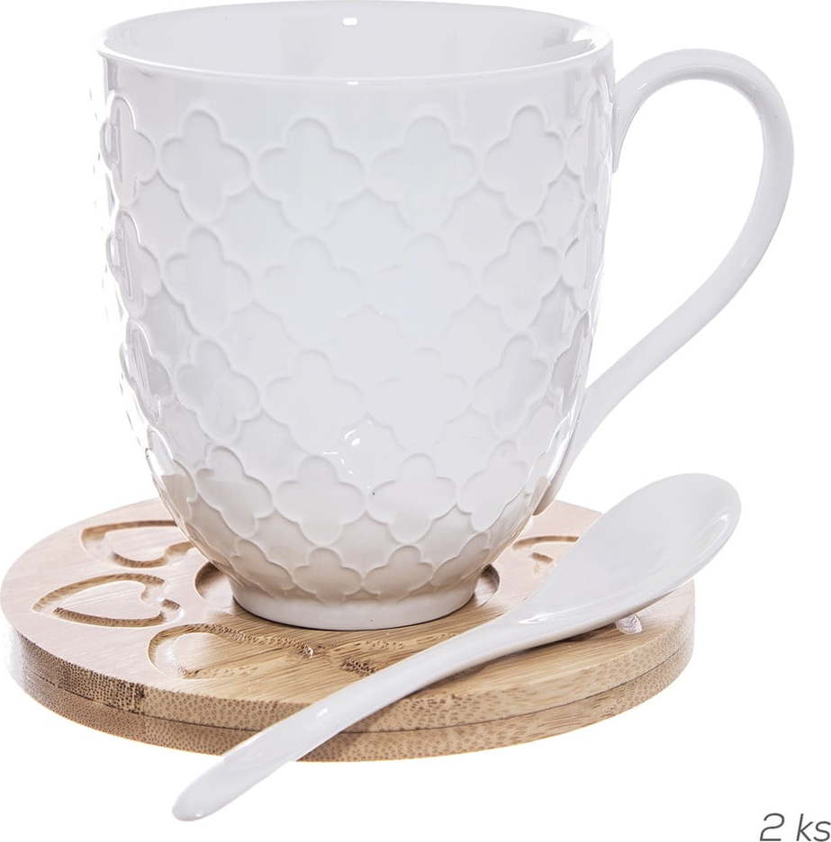 Porcelánový hrnek 370 ml Whiteline – Orion Orion