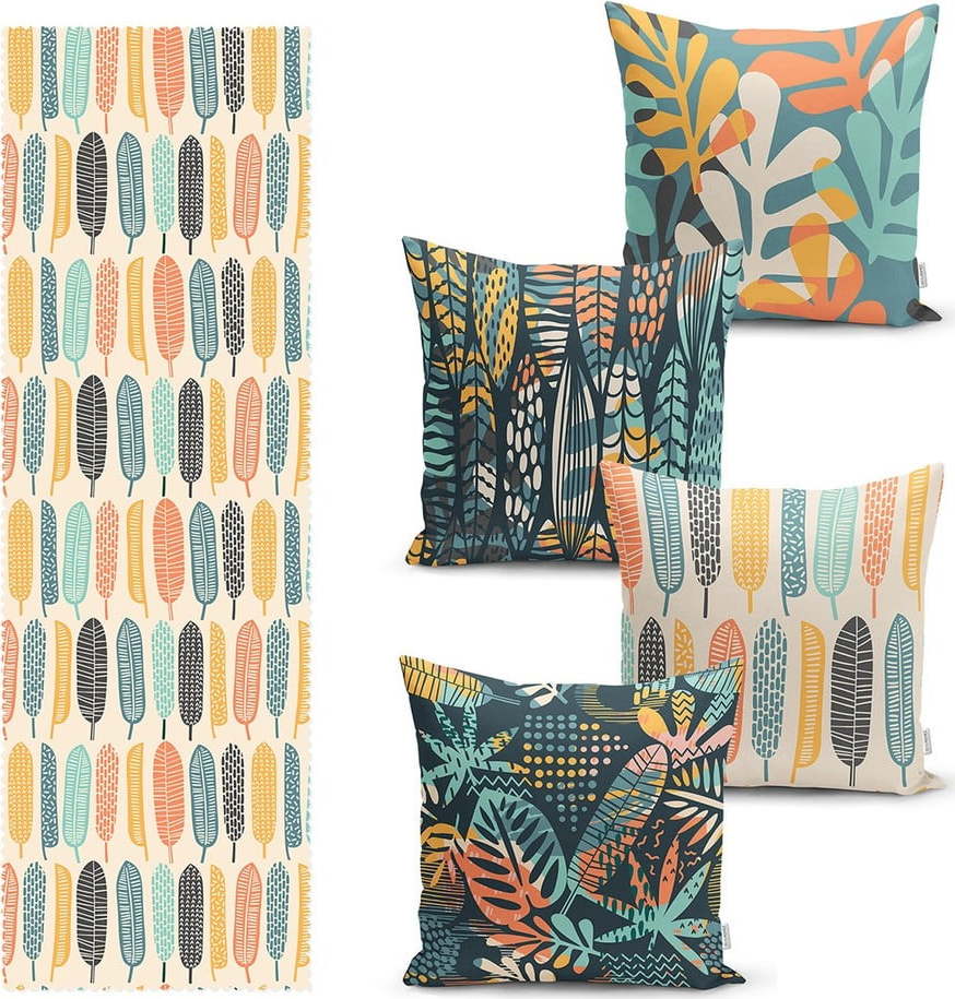 Set povlaků na polštář a běhounu 5 ks – Mila Home Mila Home