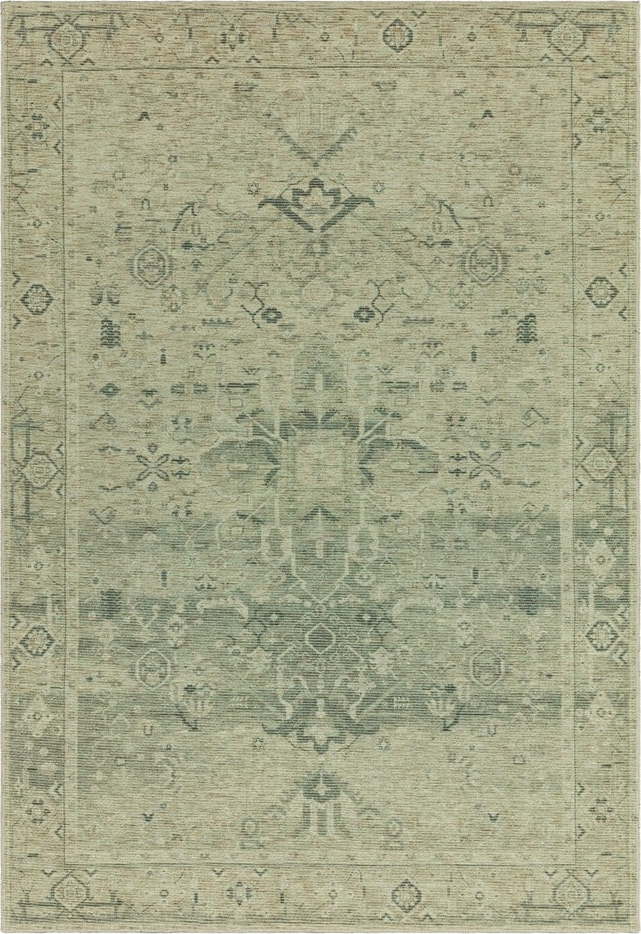 Zelený koberec 170x120 cm Kaya - Asiatic Carpets Asiatic Carpets