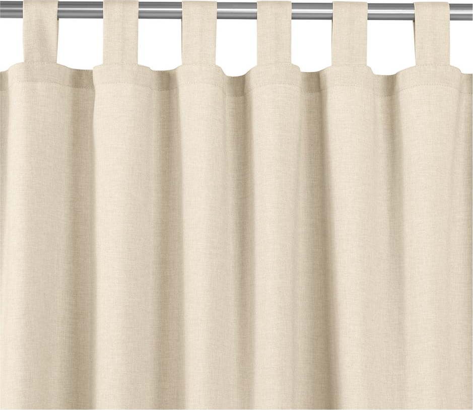Krémový závěs 220x245 cm Carmena – Homede HOMEDE
