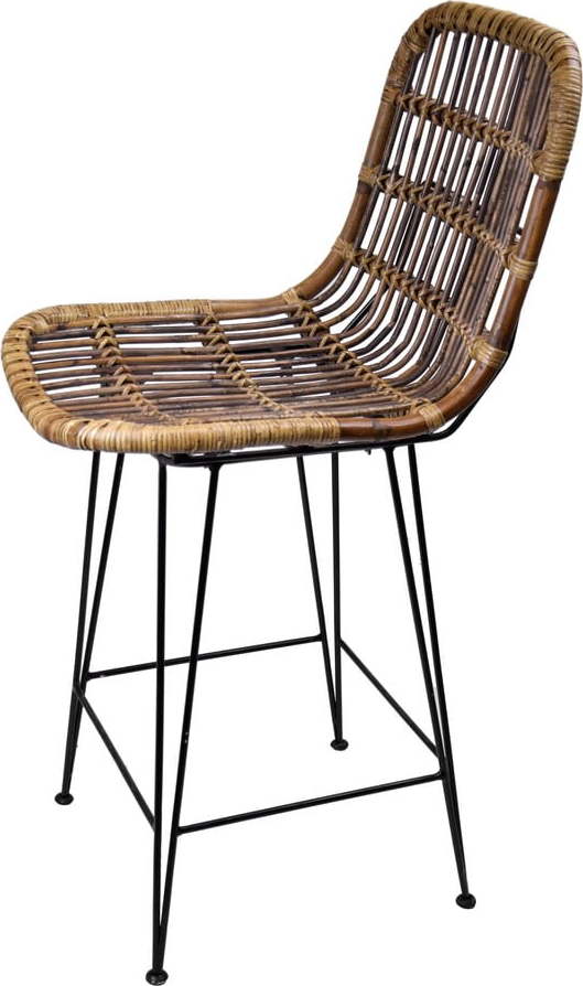 Hnědá ratanová barová židle 106 cm – Ego Dekor Ego Dekor