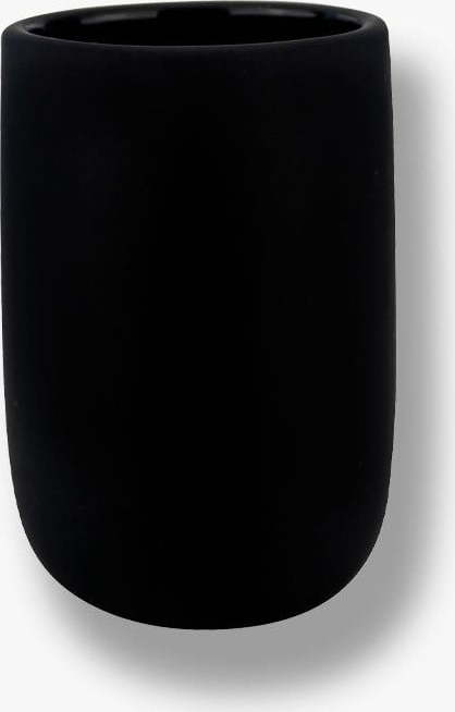 Černá keramická WC štětka Lotus – Mette Ditmer Denmark Mette Ditmer Denmark