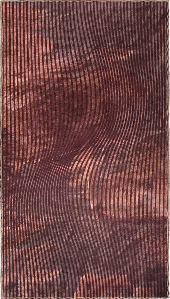 Vínový pratelný koberec běhoun 200x80 cm - Vitaus Vitaus